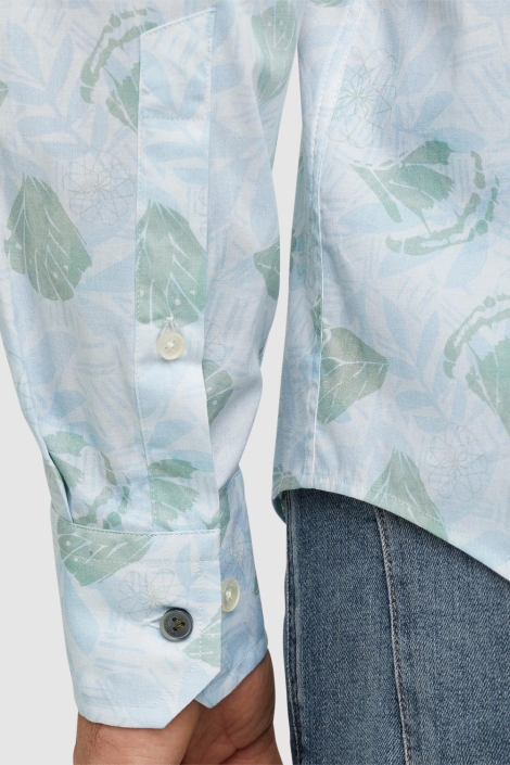 Vanguard long sleeve shirt print on fine po